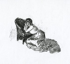 Een Gibson-meisje door Charles Dana Gibson